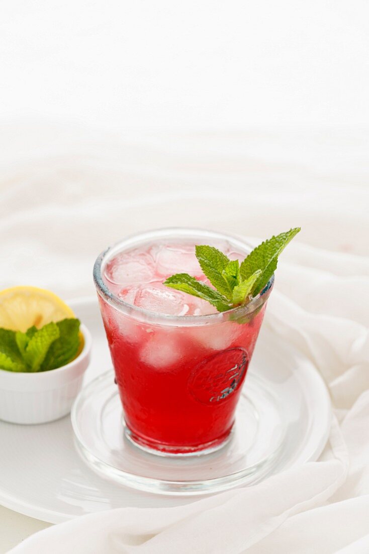 Blackcurrant Apple Mocktail