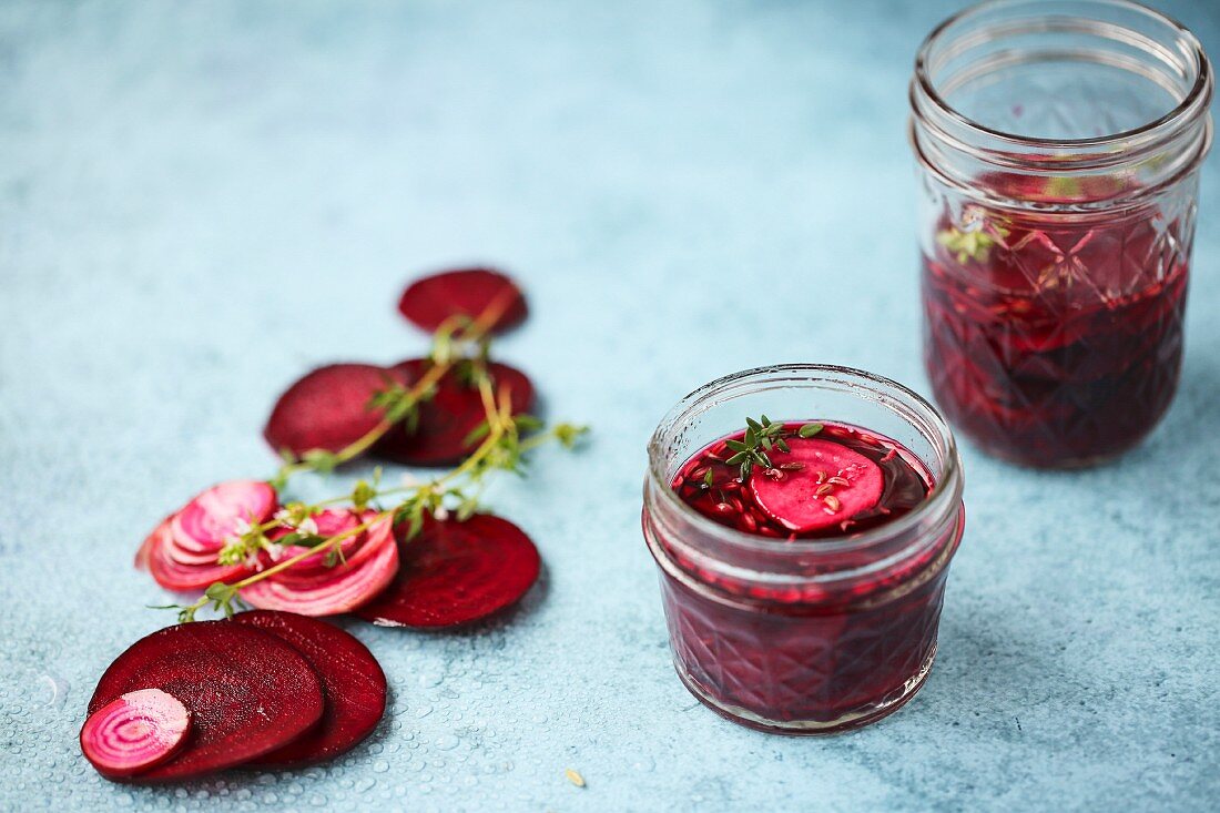 Homemade Pickled Beetroot