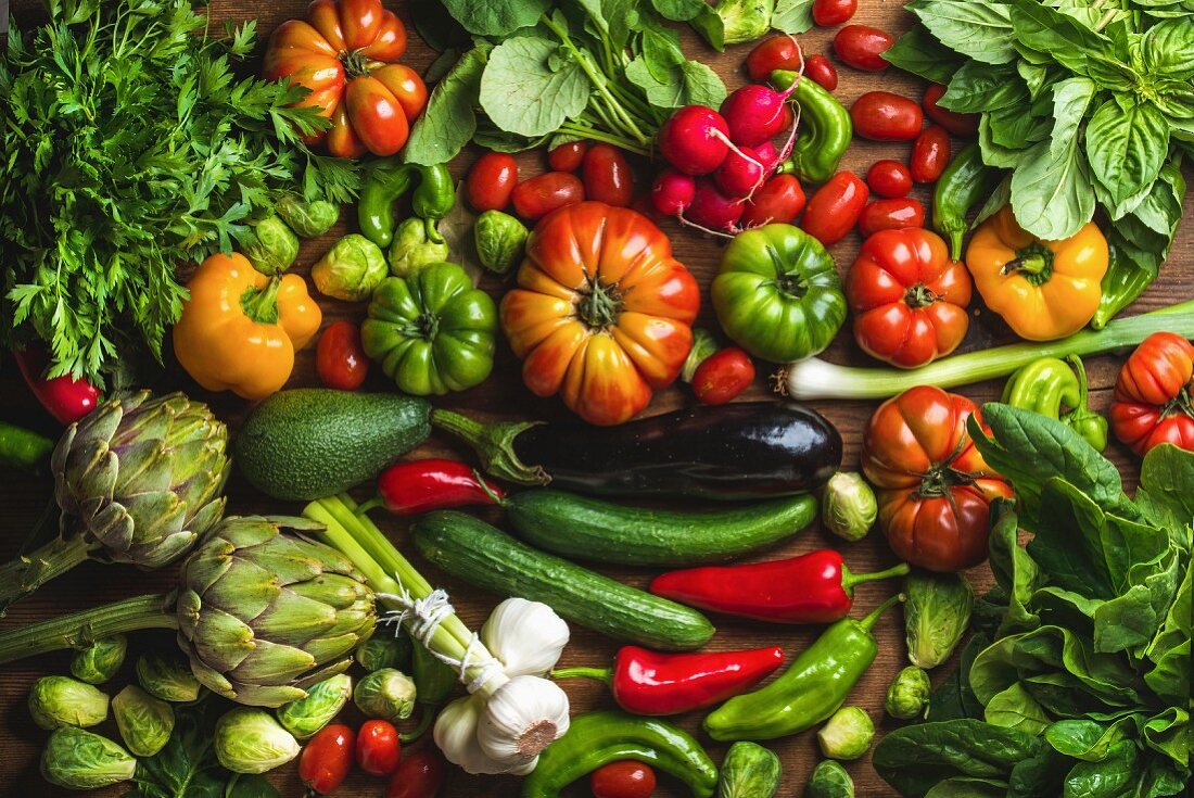 Composition of vegetables