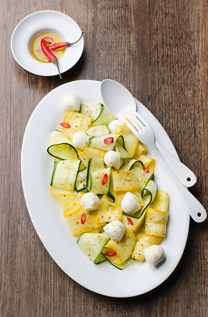 Zucchini salad