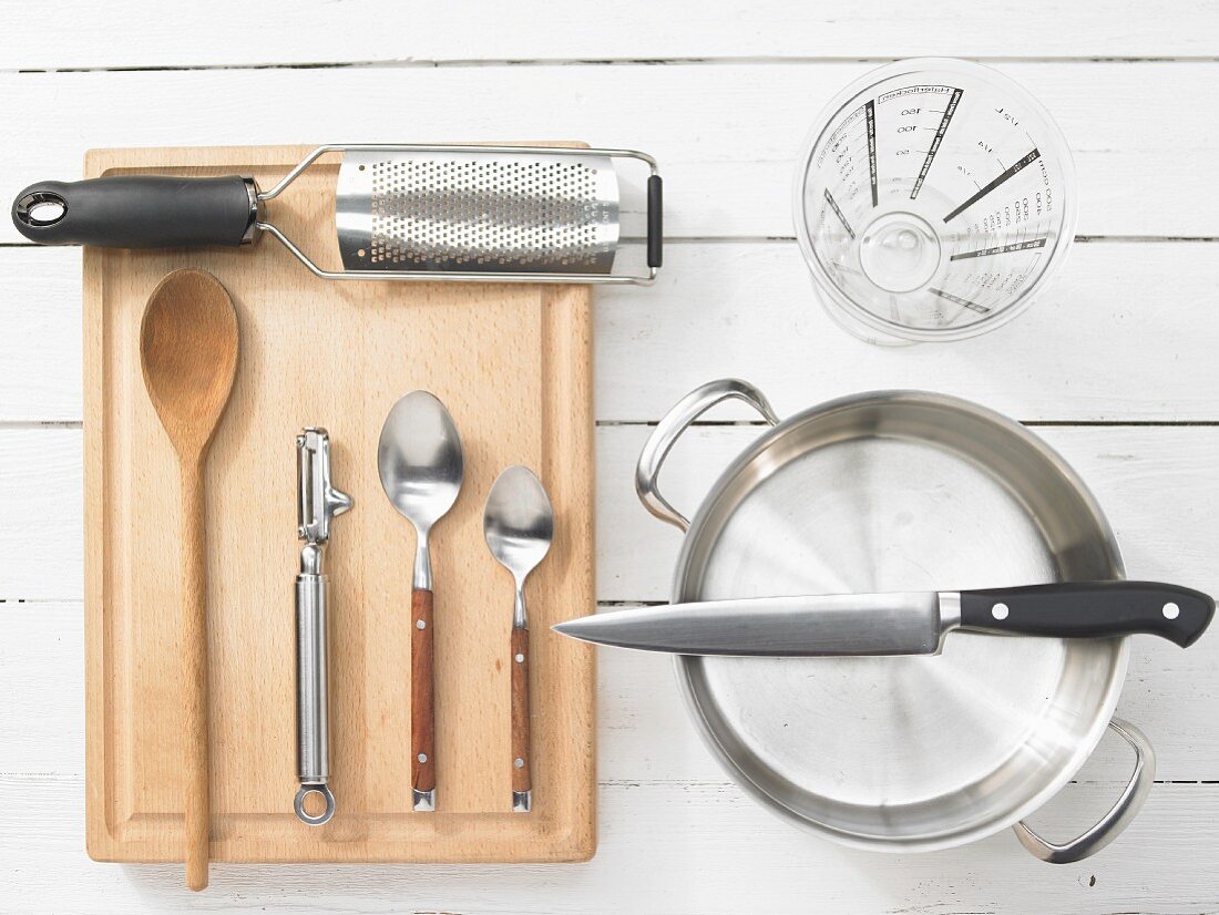 Kitchen utensils for making goulash soup
