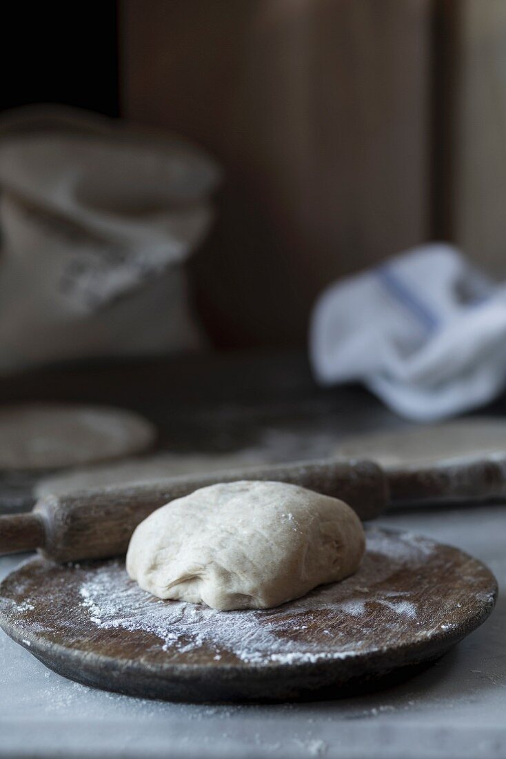 Rolled Pita Dough