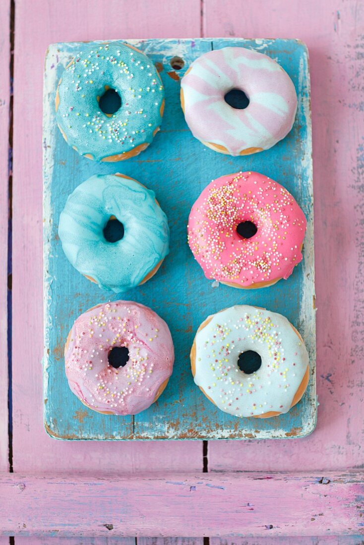 Donuts with icing