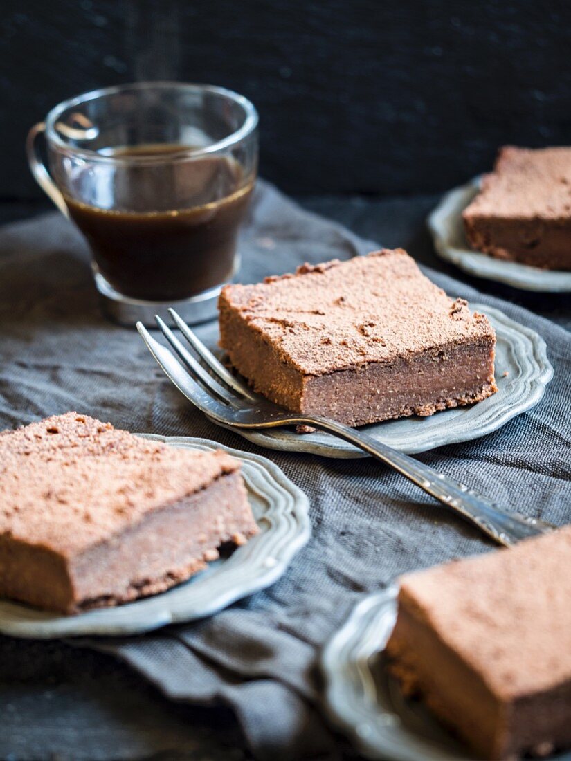 Mehllose glutenfreie Süsskartoffel-Brownies