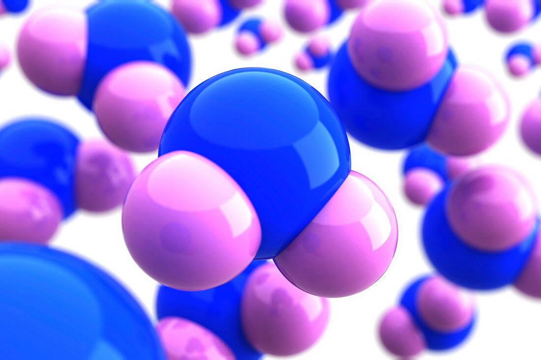 H2O Molecules, artwork