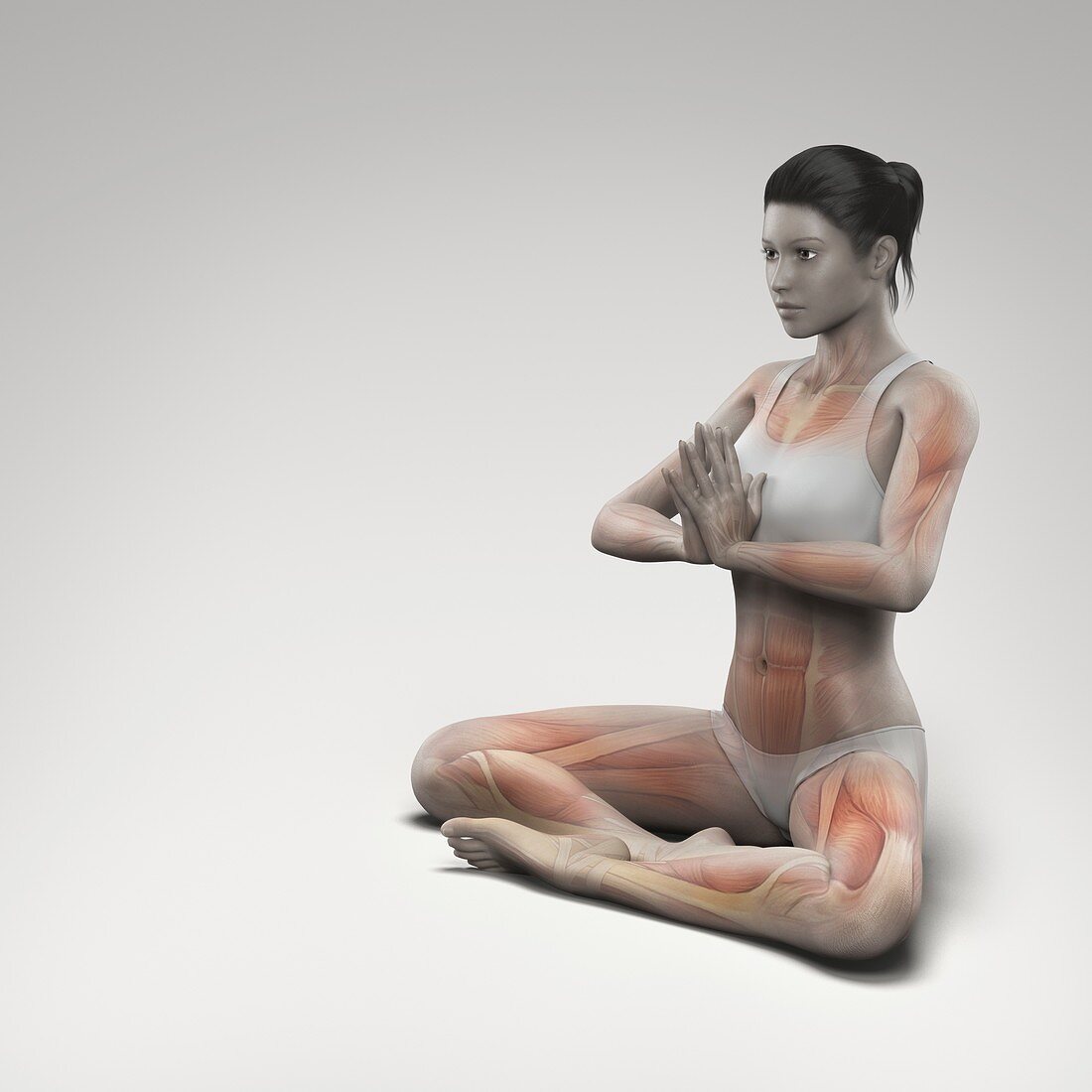 Yoga Meditation Pose, artwork