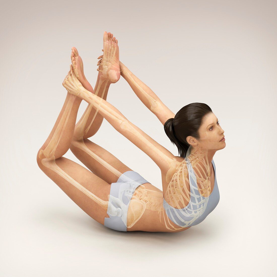 Yoga Bow Pose, artwork