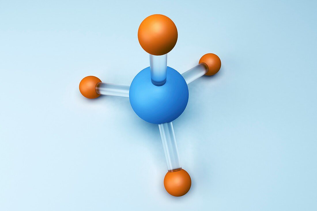 Methane Molecule, artwork