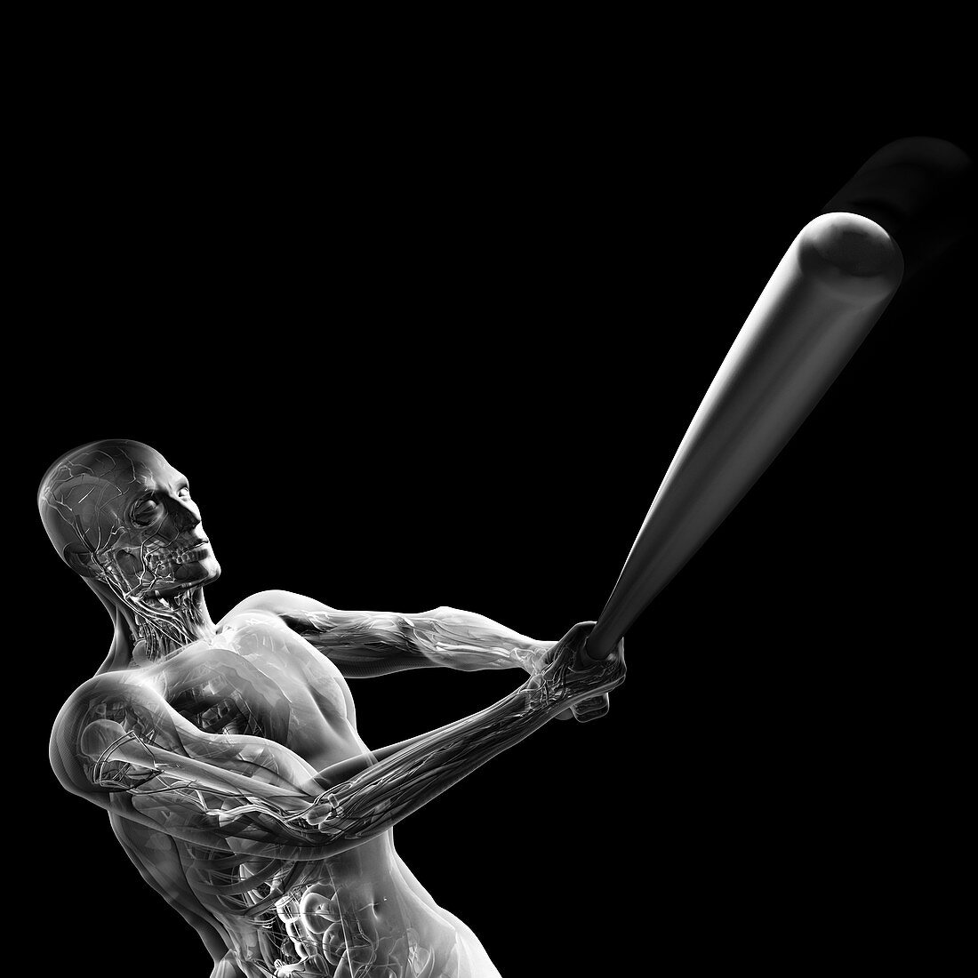 Baseball Swing, artwork