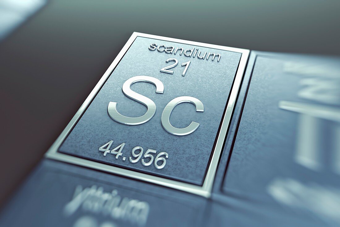 Scandium, artwork