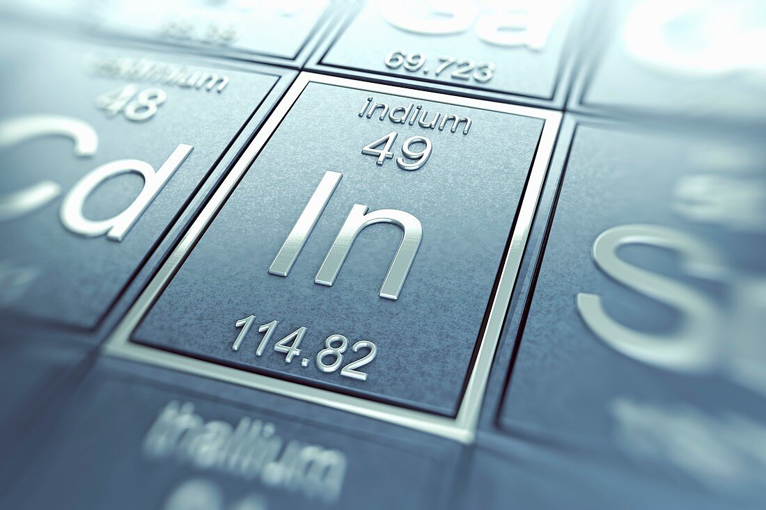 Indium, artwork