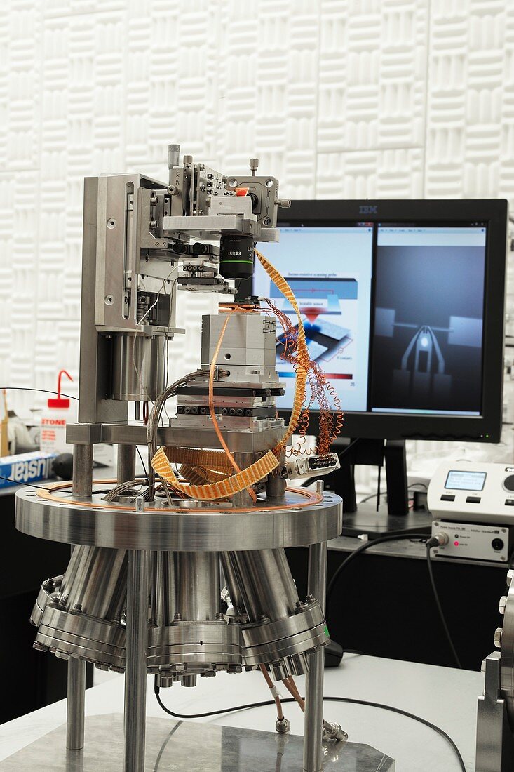 Scanning probe thermometry research