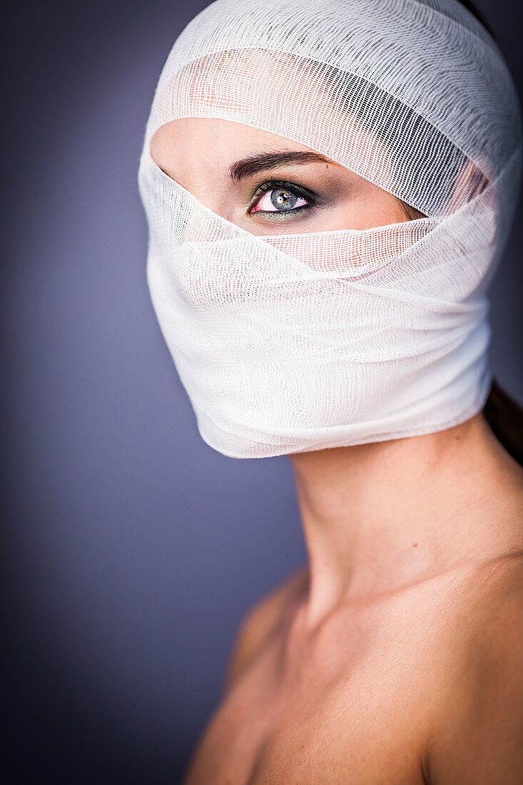 Conceptual image on cosmetic surgery