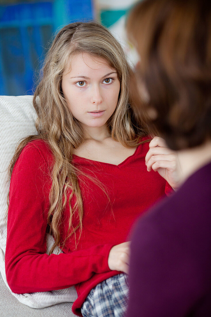 Women talking