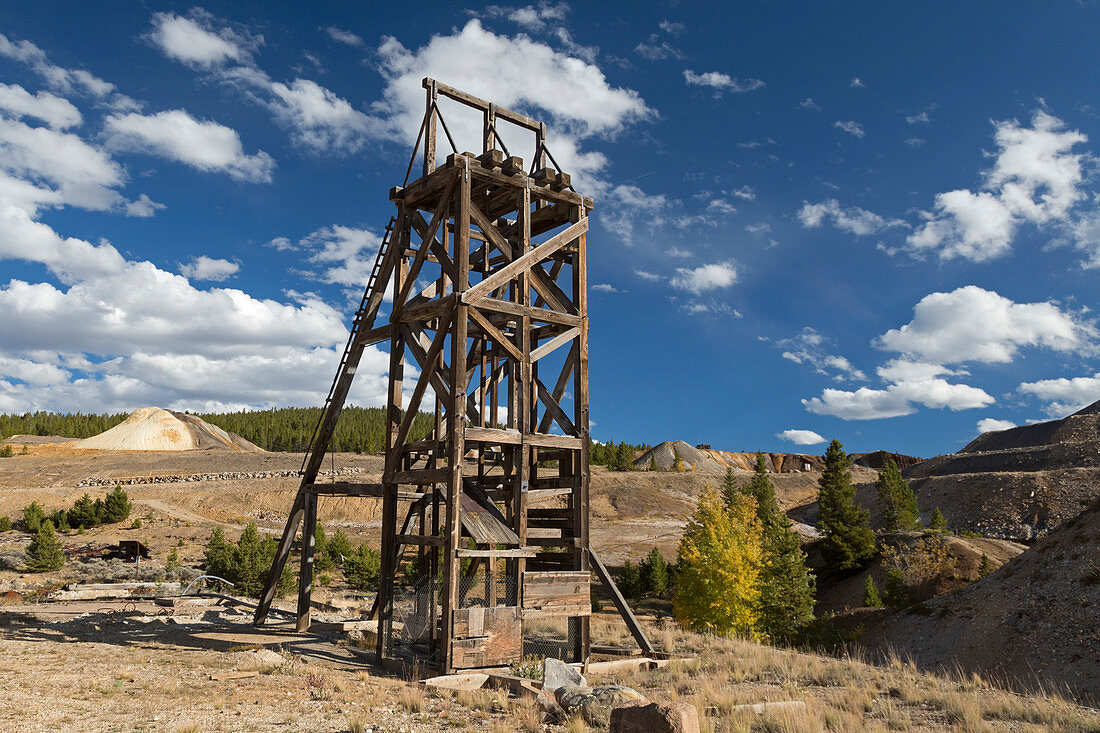 Abandoned mine, Leadville, Colorado, USA