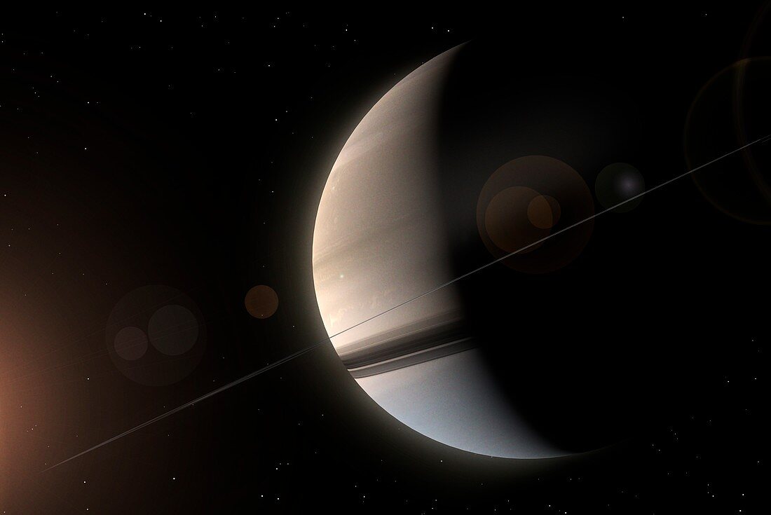 Artwork of Saturn