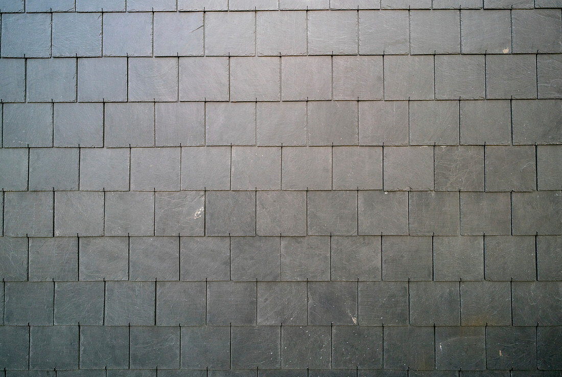 Slate roof tiles, full frame