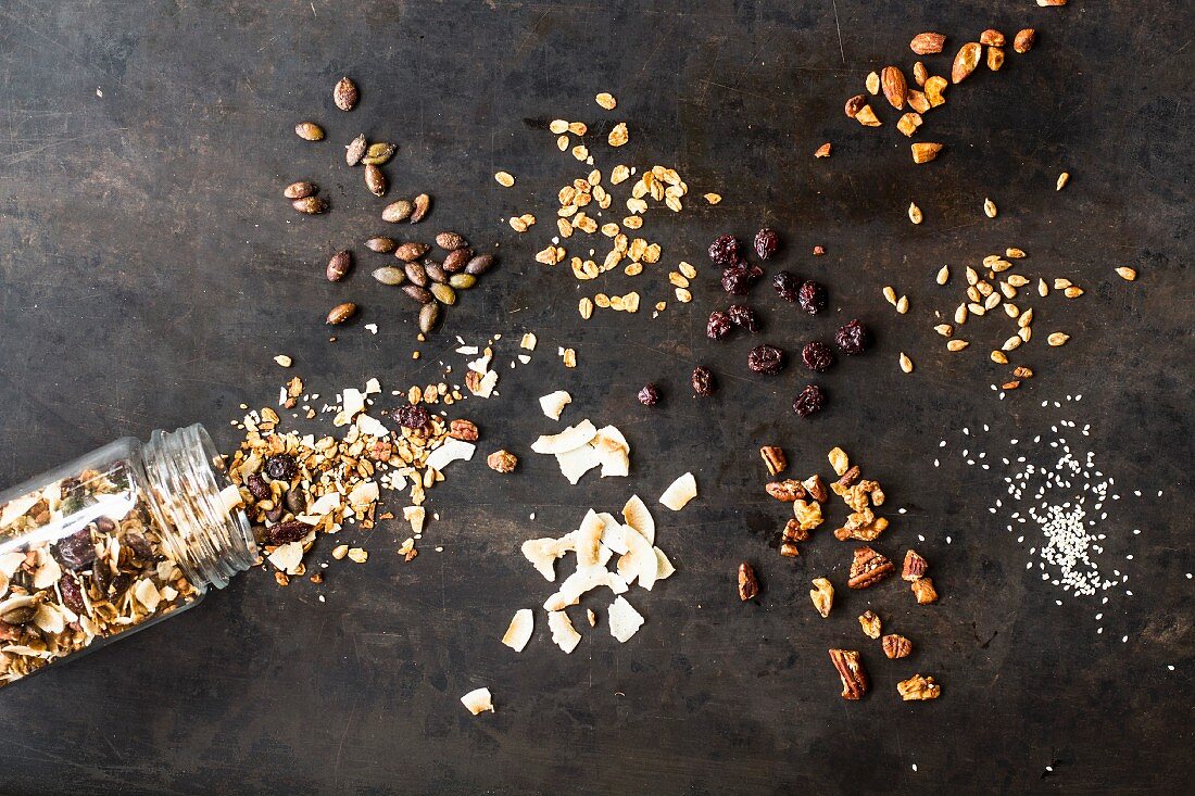 Muesli ingredients