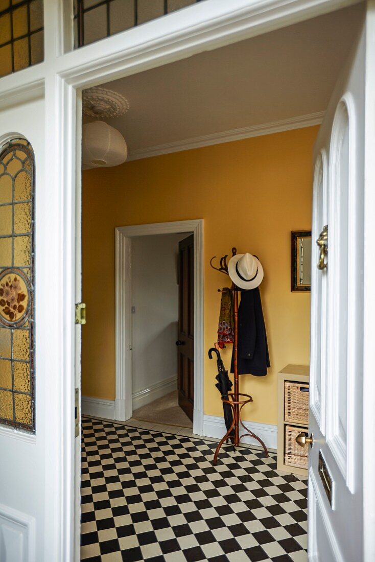 Entrance to Victorian town house