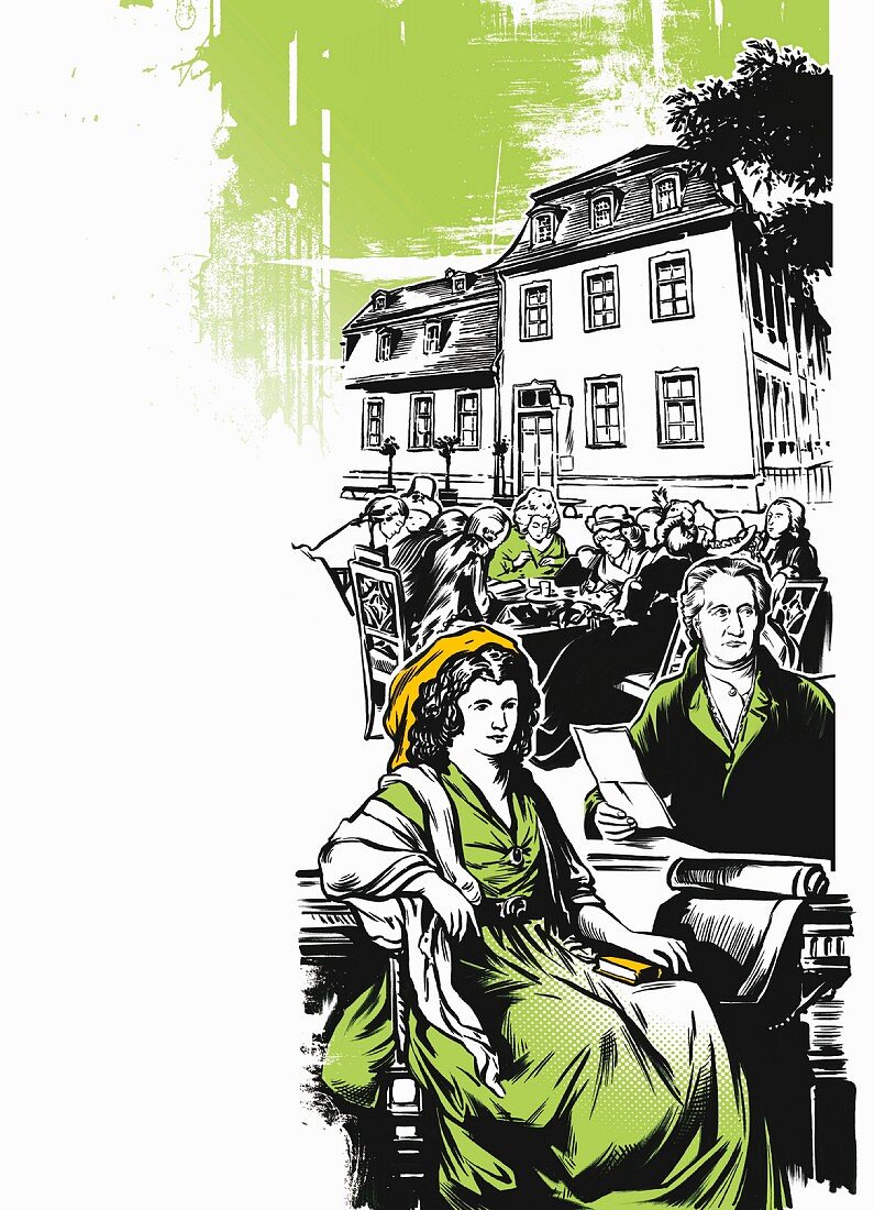 Goethe in Weimar (Illustration)