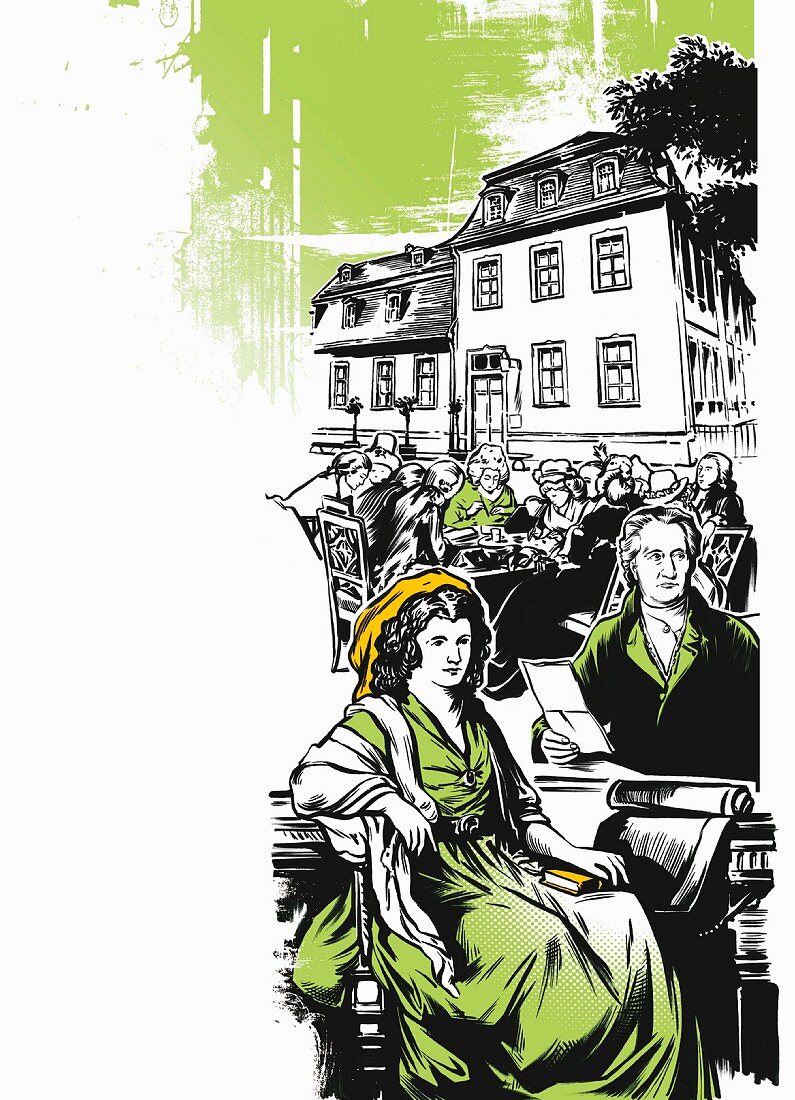 Goethe in Weimar (illustration)