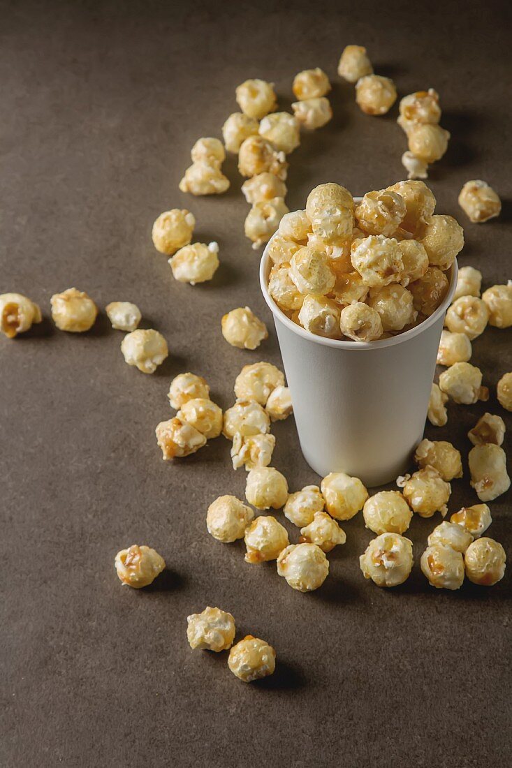 Popcorn in a cup