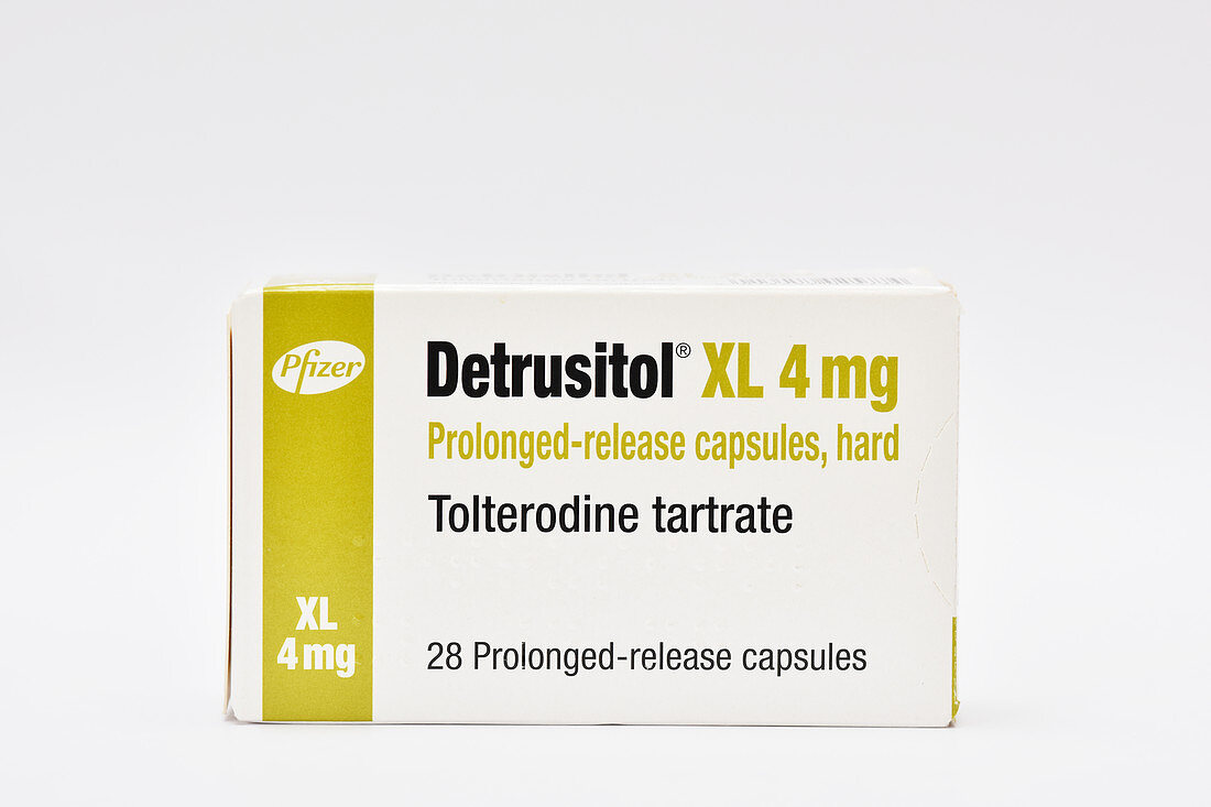Tolterodine incontinence drug