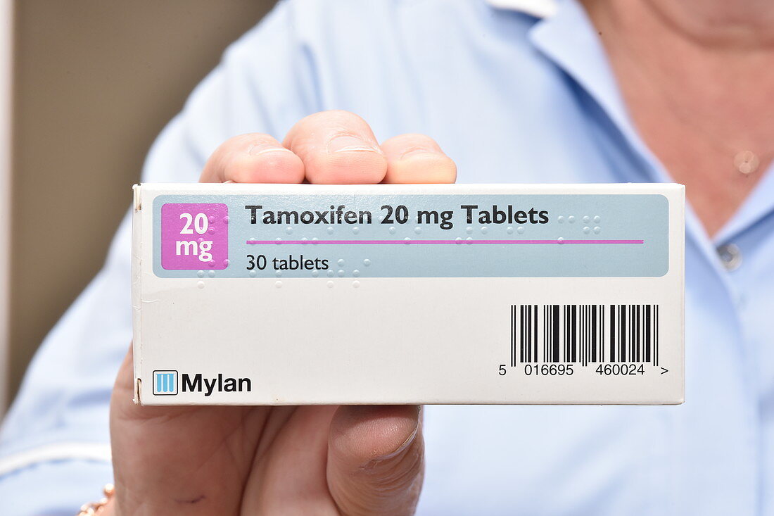 Tamoxifen breast cancer drug