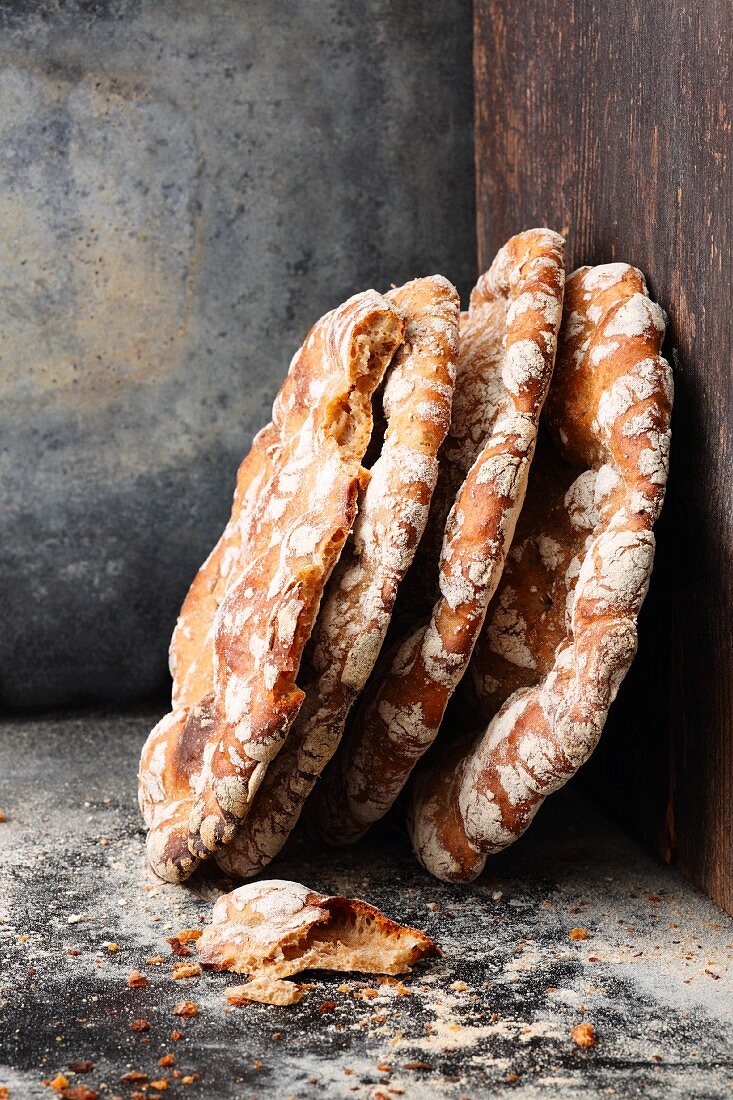 'Schüttelbrot' crispbreads (South Tyrol)