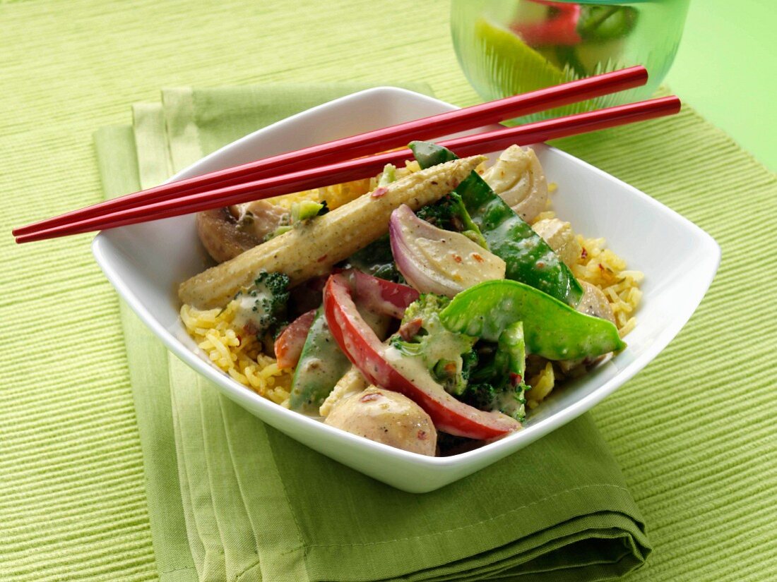 Vegetable stir fry