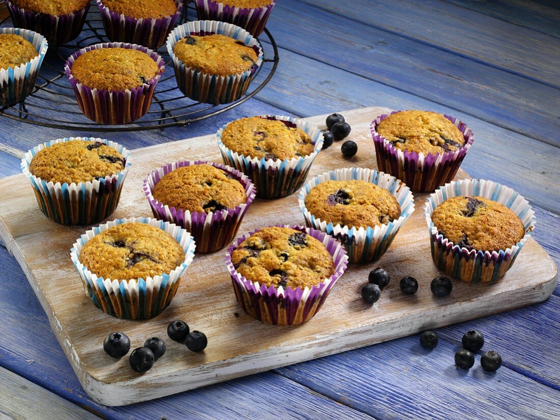 Blueberry muffins