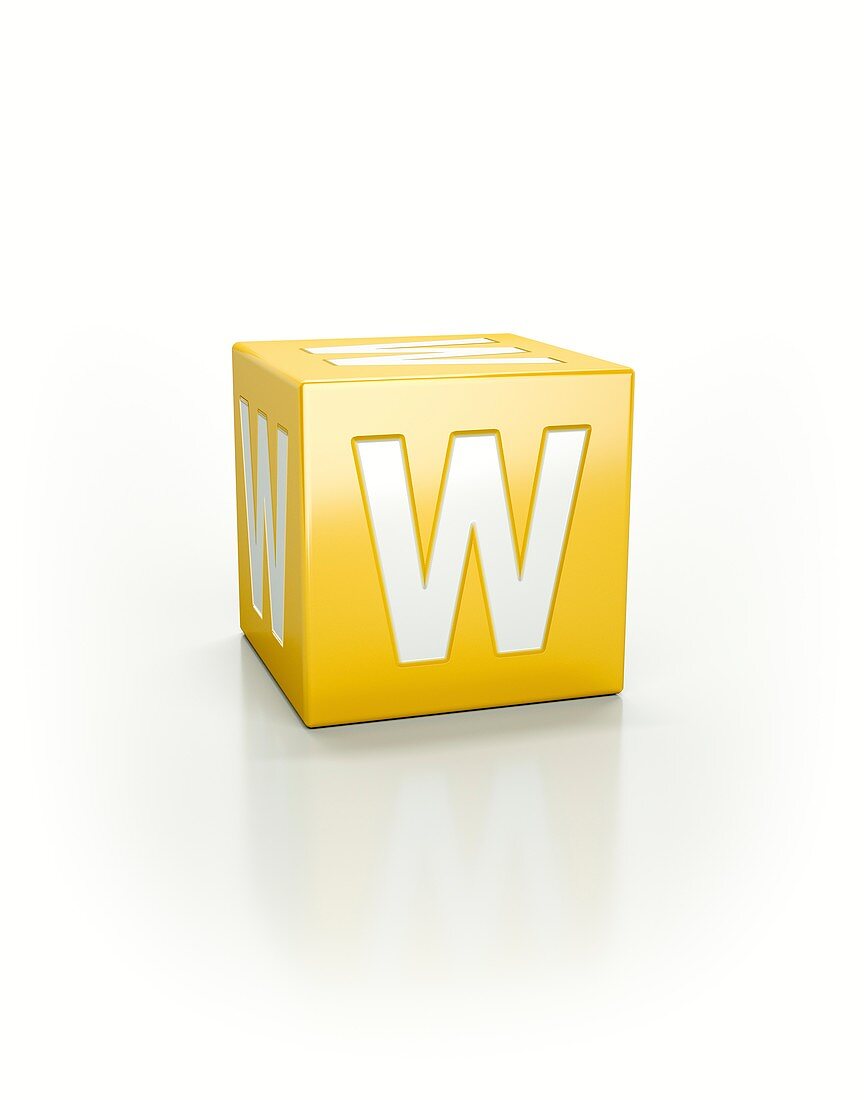 Yellow cube, W.