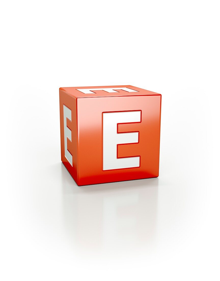 Red cube E