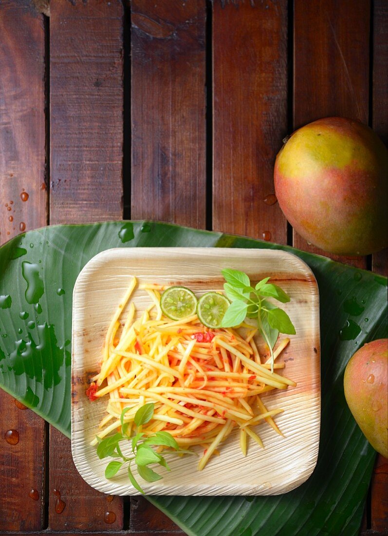 Sambal Mangga (Indonesian mango and chilli relish)