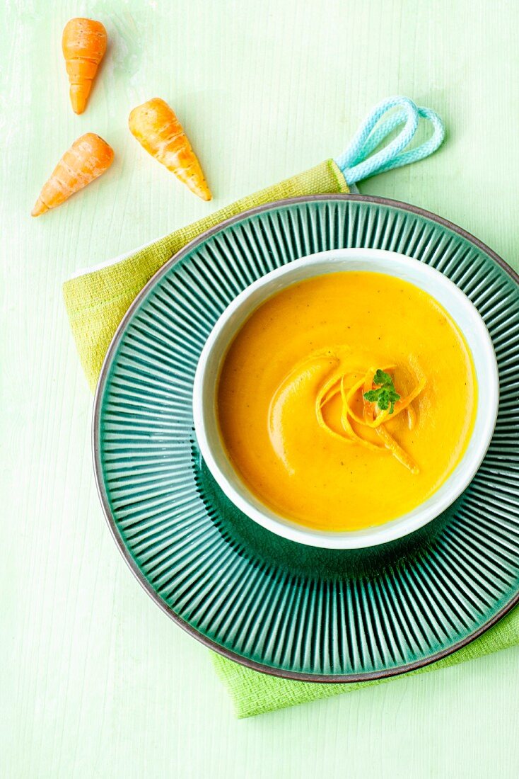 Möhren-Orangen-Suppe