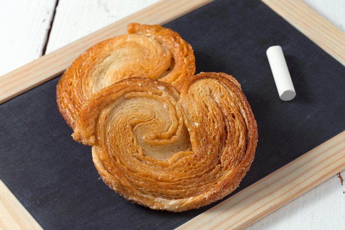 Palmiers auf Kreidetafel