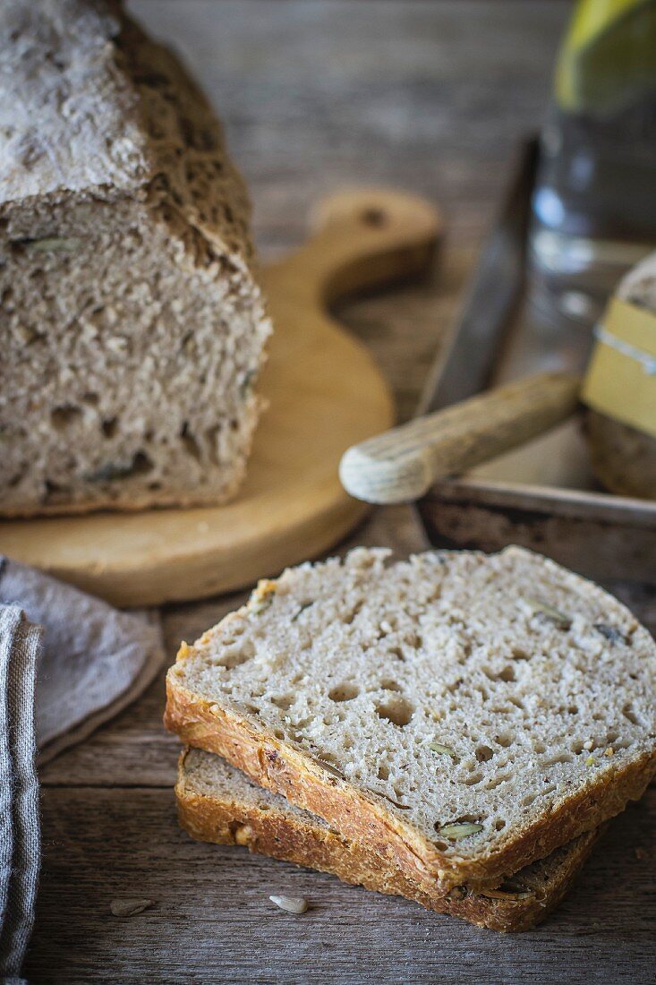 Homemade bread