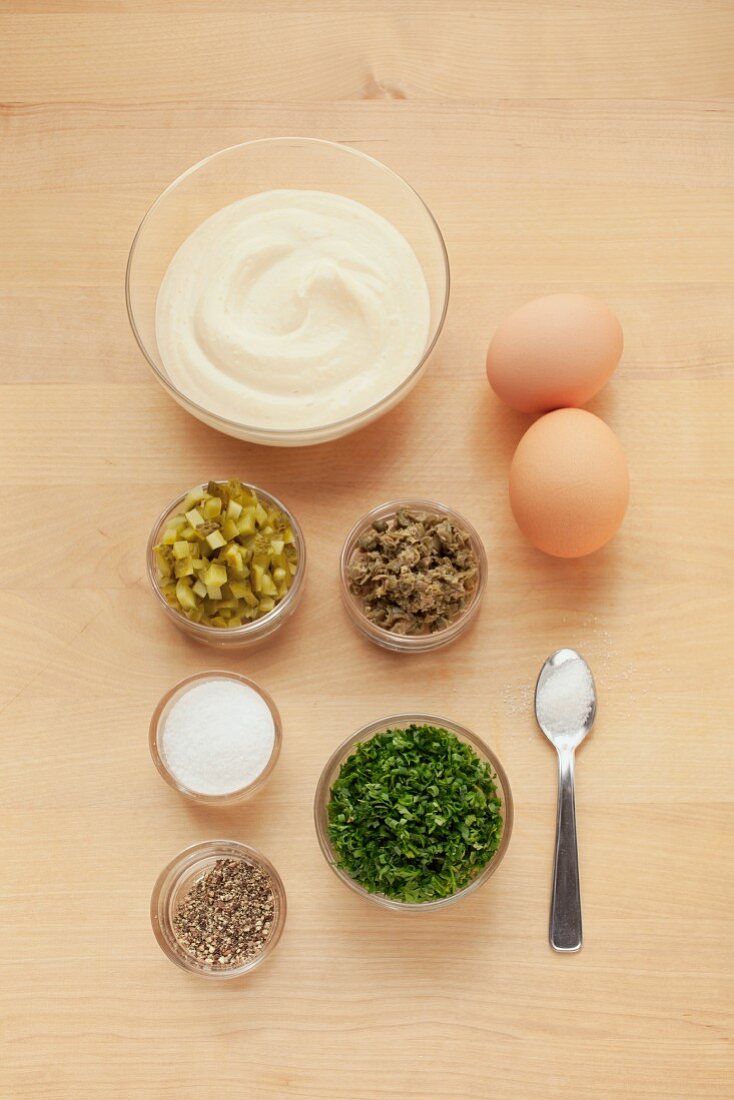 Ingredients for remoulade