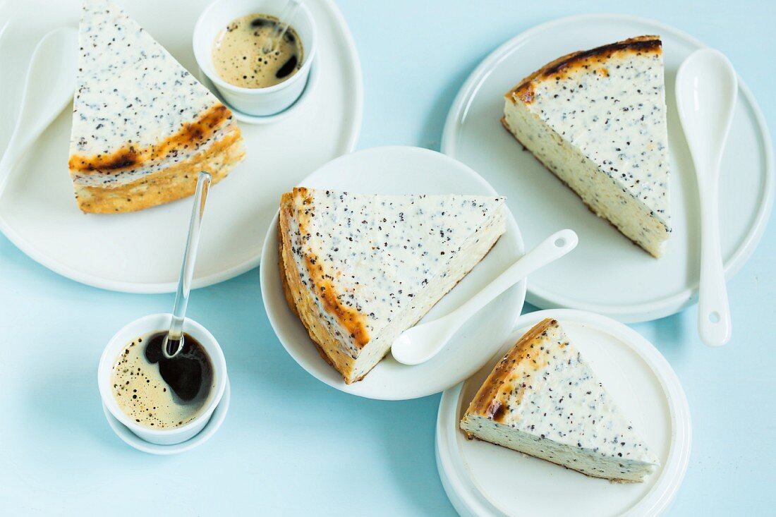 Poppy seed cheesecake (low carb)