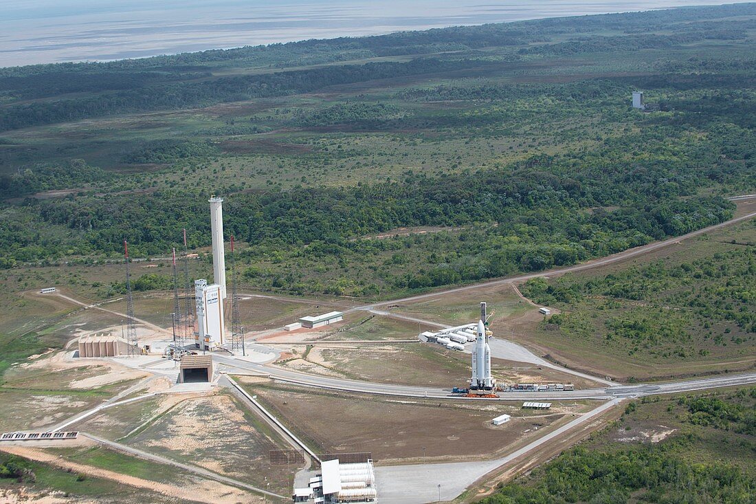 Guiana Space Centre launch preparations, November 2016