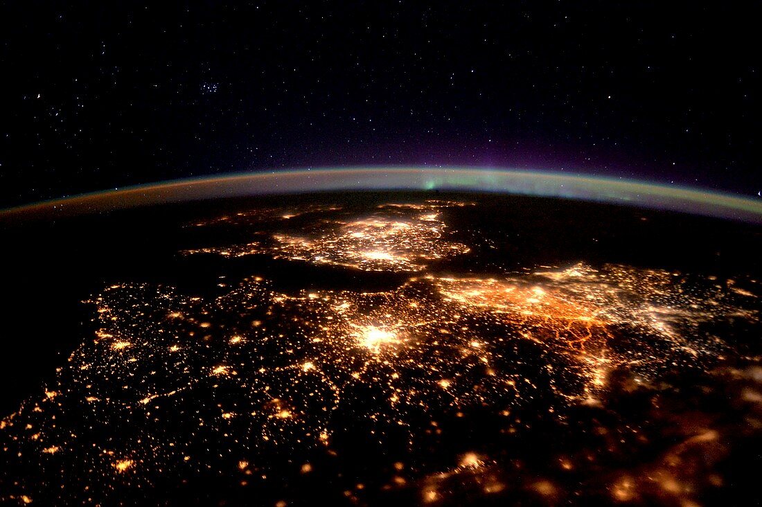 Europe from Space, Astronaut photograph