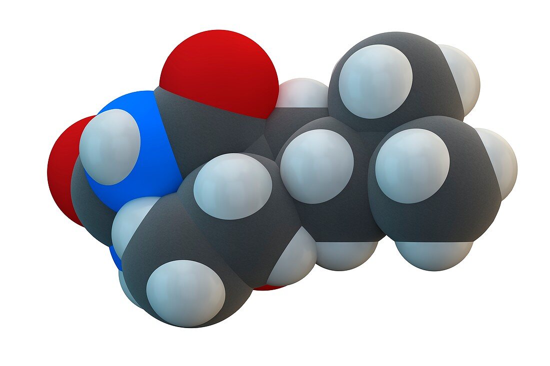 Amobarbital drug molecule