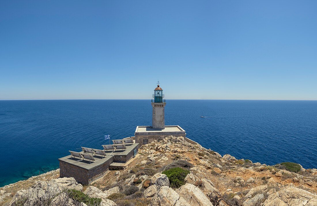 Cape Tenaron lighthouse, Greece.