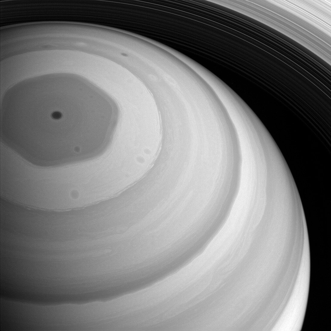 Saturn, Cassini image