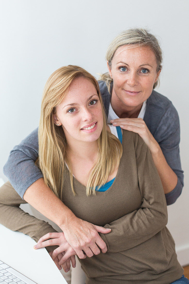 Mother and daughter