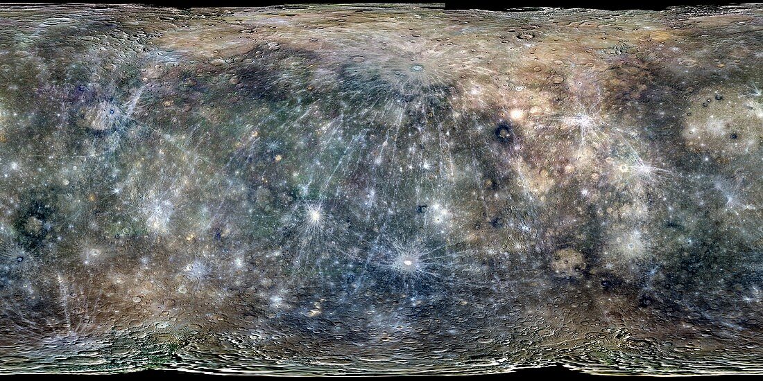 Mercury, MESSENGER global mosaic