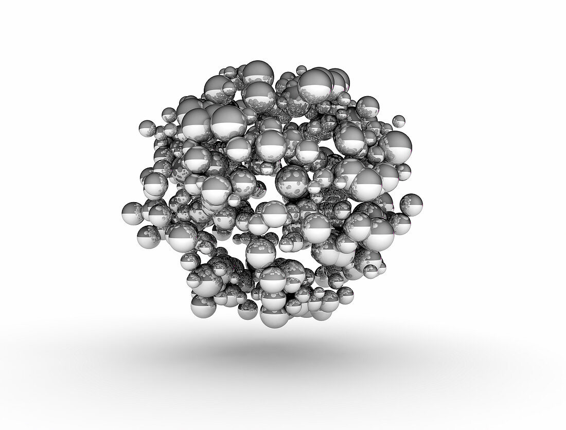 Metallic spheres