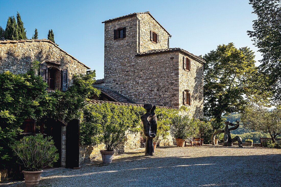 The Nittardi winery in Tuscany, Italy