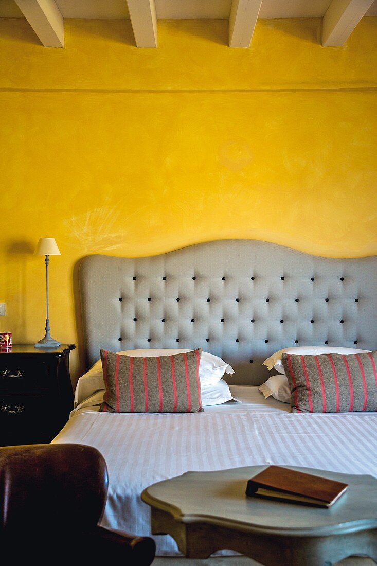 A room at Casa Badiola at the L'Andana Tenuta La Badiola winery and hotel in Tuscany, Italy