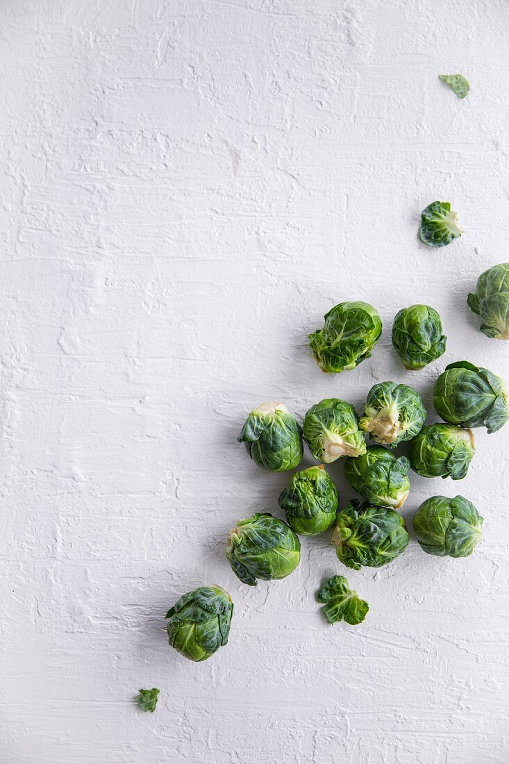 Brussels sprouts (top view)